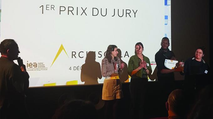 Lire la suite à propos de l’article 1er et 3eme prix pour des étudiants en DSAA1TH au concours 2019 Archiscola
