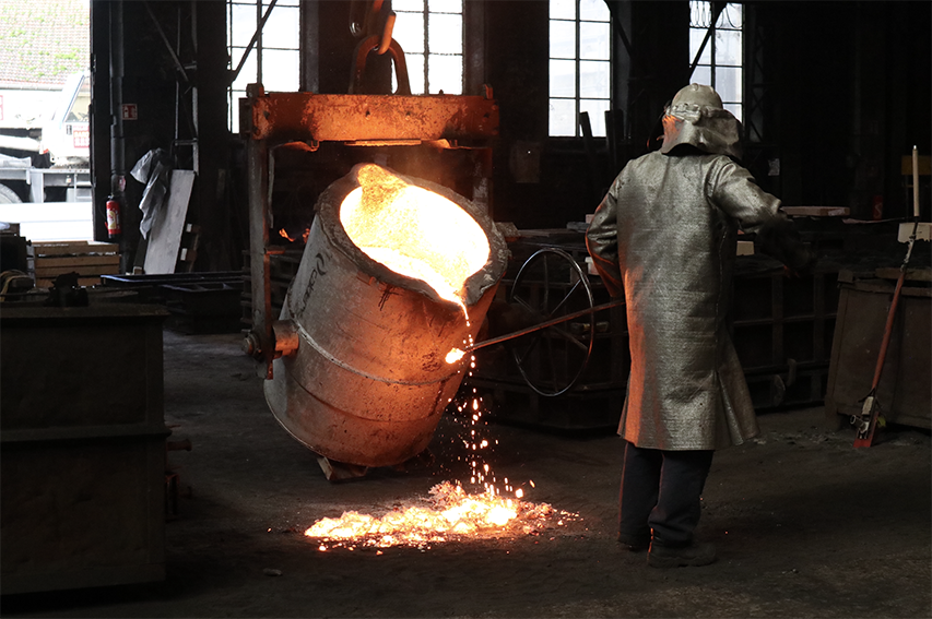 Lire la suite à propos de l’article DNMADE 2 DE Objet Innovation Sociale / Visite de la fonderie GHM en Haute-Marne