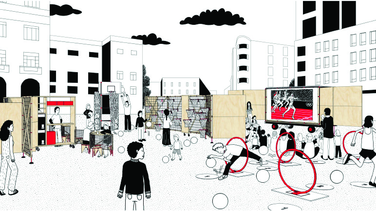 Lire la suite à propos de l’article Le projet “Boxout” de Defne Elver, Charlotte Mallet et Andrea Vinzant, DSAA1TH, lauréat du concours Minimaousse.